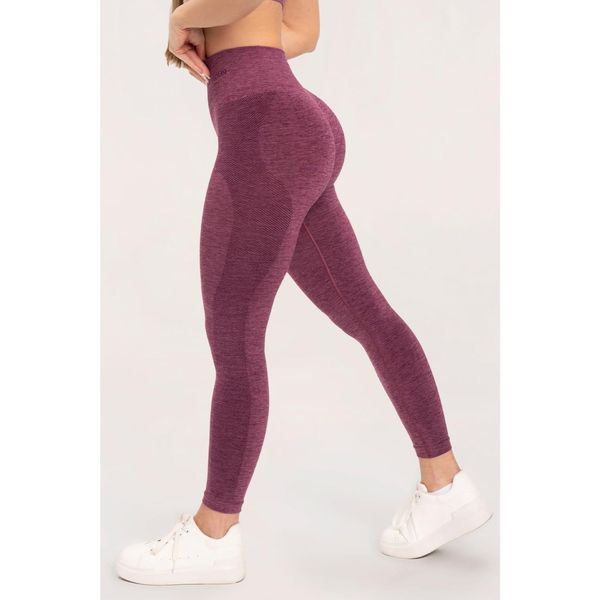 Legginsy fitness damskie Gym Glamour seamless. Czerwone legginsy GYM GLAMOUR, bez wzorów, glamour. Za 169.99 zł.