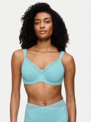 Triumph Biustonosz z fiszbiną True Shape Sensation 10218201 Niebieski. Niebieskie biustonosze Triumph, bez wzorów, z syntetyku. Za 139.99 zł.