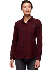 Black Diamond Koszula flanelowa "Serenity" w kolorze bordowym rozmiar: S. Czerwone koszule Black Diamond, s, bez wzorów, z bawełny, bez kołnierzyka, bez ramiączek. Za 122.67 zł.