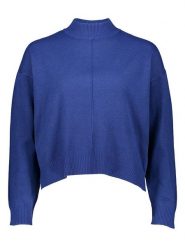JDY Sweter "Amore" w kolorze niebieskim rozmiar: M. Niebieskie swetry JDY, m, bez wzorów, bez ramiączek. Za 65.85 zł.