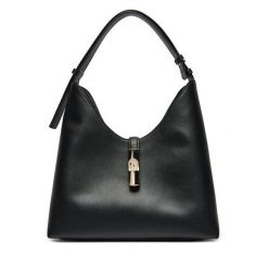 Torebka Furla. Czarne torebki klasyczne Furla, bez wzorów, klasyczne, bez dodatków. Za 1,299.00 zł.