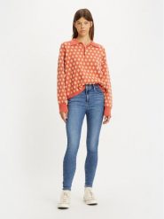 Levi's® Jeansy 720™ 527970365 Niebieski Super Skinny Fit. Niebieskie jeansy s, bez wzorów, z bawełny. Za 319.99 zł.