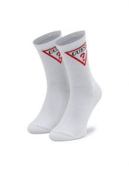 Guess Skarpety długie Ellen Sport Socks V2GZ00 ZZ00I r.OS Biały. Białe skarpetki sportowe Guess, z aplikacjami, z materiału. Za 49.99 zł.