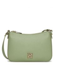 Nine West Torebka JH5823-NW Zielony. Zielone listonoszki Nine West, bez wzorów, z materiału, bez dodatków. Za 159.99 zł.