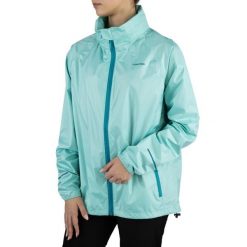 Kurtka przeciwdeszczowa damska Viking Rainier Lady. Niebieskie kurtki do biegania Viking, m, bez wzorów, z materiału, bez kaptura, rowerowe. Za 123.00 zł.