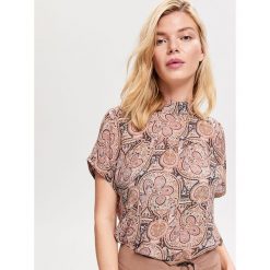 Bluzka z wiskozy i jedwabiu - Wielobarwn. Bluzki marki Reserved. Za 139.99 zł.