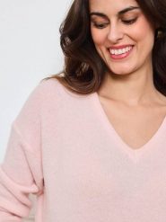 CXL by Christian Lacroix Sweter w kolorze jasnoróżowym rozmiar: onesize. Różowe swetry CXL by Christian Lacroix, bez wzorów, bez ramiączek. Za 204.96 zł.