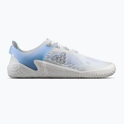 Buty barefoot damskie Vivobarefoot Motus Strenght II. Białe buty treningowe VIVOBAREFOOT, bez wzorów, z materiału, bez zapięcia, na fitness i siłownię. Za 819.99 zł.