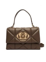 LOVE MOSCHINO Torebka JC4112PP1OLC0203 Brązowy. Brązowe torebki klasyczne Love Moschino, bez wzorów, ze skóry, bez dodatków. Za 1,029.00 zł.