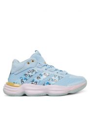 Adidas Buty halowe Disney Princess Court Stabil Indoor Shoes KJ0656 Niebieski. Niebieskie buty treningowe adidas, bez wzorów, z materiału, bez zapięcia. Za 479.99 zł.
