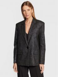 Patrizia Pepe Marynarka 2S1433/A166-I2Y2 Czarny Oversize. Czarne marynarki i żakiety Patrizia Pepe, s, bez wzorów, z syntetyku, bez ramiączek. Za 1,119.00 zł.