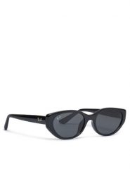 Ray-Ban Okulary przeciwsłoneczne 0RB4457D 667787 Czarny. Czarne okulary przeciwsłoneczne Ray-Ban, bez wzorów, plastikowe. Za 599.99 zł.