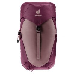 Plecak damski Deuter AC Lite 14 SL - ashrose/cassis. Czerwone plecaki Deuter, bez wzorów, bez dodatków. Za 450.99 zł.