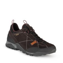 Buty sportowe trekkingowe damskie Aku Nativa Gore-Tex. Czarne buty trekkingowe Aku, z gore-texu, bez zapięcia. W wyprzedaży za 706.70 zł.