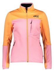 PICTURE Kurtka polarowa "Rommana" w kolorze jasnoróżowo-pomarańczowym rozmiar: XS. Pomarańczowe kurtki Picture, xs, bez wzorów, z materiału, bez kaptura. Za 197.63 zł.