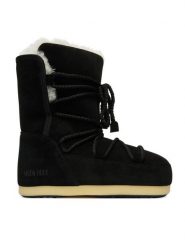 Moon Boot Śniegowce Mb Evx Boot 80D1470050 Czarny. Czarne śniegowce Moon Boot, bez wzorów, ze skóry, bez zapięcia. Za 1,129.00 zł.