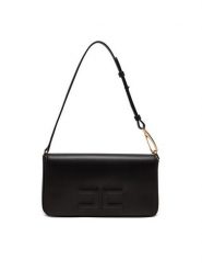Elisabetta Franchi Torebka BS-82N-47E2-V560 Czarny. Czarne torebki klasyczne Elisabetta Franchi, bez wzorów, ze skóry, bez dodatków. Za 2,649.00 zł.