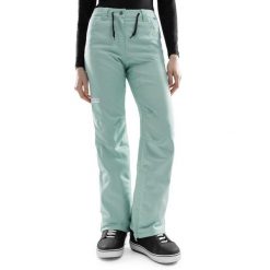 Spodnie snowboardowe hardshell damskie P2-W Auburn. Zielone spodnie narciarskie SIROKO, bez wzorów, z hardshellu, narciarskie. Za 423.00 zł.