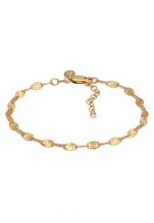 Elli PREMIUM Ladies Links Star Design w 925 Sterling Silver Gold Plated Bransoletki 1 ct Damski. Szare bransoletki Elli PREMIUM, pozłacane. Za 248.99 zł.