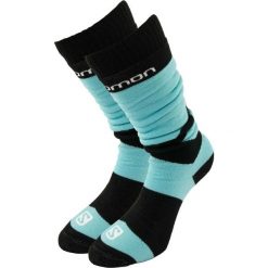 Długie skarpety Salomon Jr Team Technical, 2 szt. Niebieskie Niebieskie. Czarne skarpetki Salomon, bez wzorów. Za 164.99 zł.