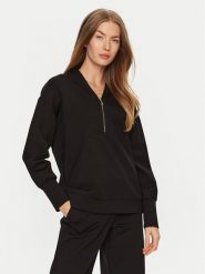 ACCESS FASHION Bluza 44-2143-749 Czarny Regular Fit. Czarne bluzy ACCESS FASHION, m, bez wzorów, z syntetyku, bez kaptura. Za 239.99 zł.