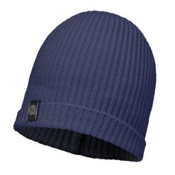 Czapka dla dorosłych Buff Knitted Basic. Niebieskie czapki zimowe Buff, bez wzorów, sportowe. Za 97.90 zł.