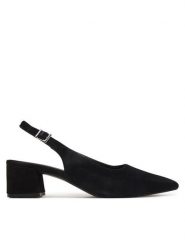 Vagabond Shoemakers Czółenka Marta 5928-140-20 Czarny. Czarne czółenka Vagabond Shoemakers, bez wzorów, ze skóry, bez obcasa, bez zapięcia. Za 539.99 zł.