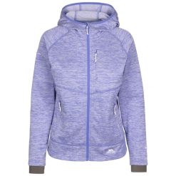 Damska Bluza Polarowa AT200. Niebieskie bluzy bez kaptura Trespass, na zimę, xs, bez wzorów, z polaru, bez kaptura, trekkingowe. Za 206.99 zł.