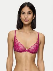 Triumph Biustonosz z fiszbiną Crazy Stupid Love 10222352 Różowy. Czerwone biustonosze Triumph, bez wzorów, z syntetyku. Za 79.99 zł.
