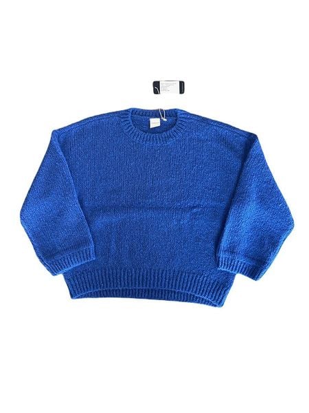 Josephine & Co Sweter "Jesse" w kolorze niebieskim rozmiar: L. Niebieskie swetry Josephine & Co, l, bez wzorów, bez ramiączek. Za 223.46 zł.