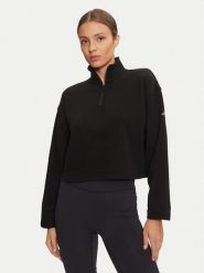 4F Bluza 4FWAW24TSWSF1337 Czarny Loose Fit. Czarne bluzy 4f, xl, bez wzorów, z bawełny, bez kaptura. Za 79.99 zł.