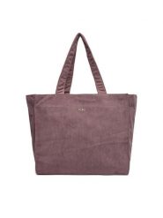 Roxy Torebka Feeling Vibes Tote ERJBP04901 Fioletowy. Fioletowe shopper bag Roxy, bez wzorów, z materiału, bez dodatków. Za 169.99 zł.