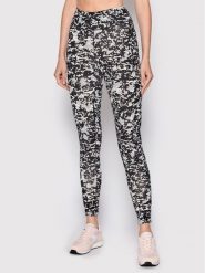 Reebok Legginsy Safari HM1327 Czarny Slim Fit. Czarne legginsy Reebok, bez wzorów, z bawełny, sportowe. Za 99.99 zł.