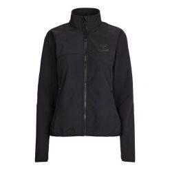 Kurtka damska Hummel Classic bee wo aki softshell. Czarne kurtki Hummel, xl, bez wzorów, z polaru, bez kaptura. Za 243.85 zł.