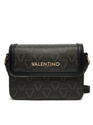 Valentino Torebka Lady Re VBS8GT09 Czarny. Czarne listonoszki Valentino, bez wzorów, ze skóry, bez dodatków. Za 299.99 zł.