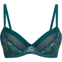 Biustonosz usztywniany bonprix niebieskozielono-cielisty. Biustonosze marki bonprix. Za 44.99 zł.