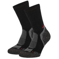 Skarpety turystyczne dla dorosłych Xtreme Wełna Merino 2-pak. Czarne skarpetki XTREME, bez wzorów, z wełny. Za 108.99 zł.