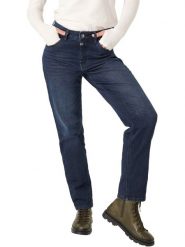 Timezone Dżinsy - Regular fit - w kolorze granatowym rozmiar: W32/L32. Niebieskie jeansy Timezone, l, bez wzorów, klasyczne. Za 201.55 zł.