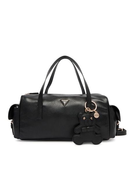 Guess Torebka 182149 Czarny. Czarne torebki klasyczne Guess, z aplikacjami, ze skóry, bez dodatków. Za 329.99 zł.