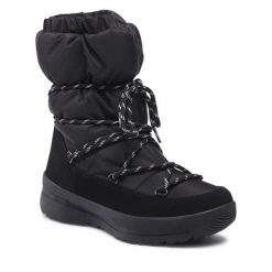 Śniegowce Jenny Fairy. Czarne śniegowce Jenny Fairy, bez wzorów, bez zapięcia. Za 119.99 zł.