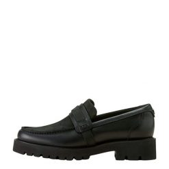 Damskie skórzane mokasyny Ariat Stratford Loafer. Czarne mokasyny Ariat, bez wzorów. Za 656.60 zł.