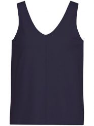 Herrlicher Top "Vala" w kolorze granatowym rozmiar: XS. Niebieskie topy Herrlicher, xs, bez wzorów, bez kołnierzyka, bez ramiączek. Za 91.95 zł.