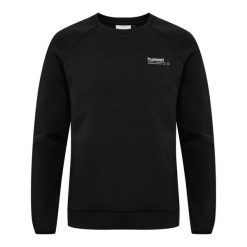 Bluza z okrągłym dekoltem Hummel Tech Fleece Regular. Czarne bluzy bez kaptura Hummel, na zimę, bez wzorów, z polaru, bez kaptura. Za 273.00 zł.