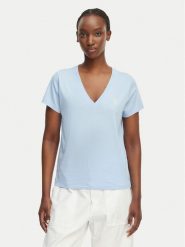 Polo Ralph Lauren T-Shirt 211B14611001 Niebieski jasny Straight Fit. Niebieskie t-shirty Polo Ralph Lauren, xs, bez wzorów, z bawełny, bez kołnierzyka, bez ramiączek. Za 399.99 zł.