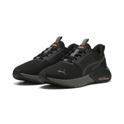 Buty do biegania X-Cell Nova FS Ultra PUMA Black Heat Fire Orange. Brązowe buty do biegania Puma, bez wzorów, bez zapięcia, do biegania. Za 279.99 zł.