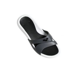 Klapki na basen damskie Arena Nina Woman Hook. Czarne klapki Arena, bez wzorów, sportowe, bez obcasa, bez zapięcia. Za 119.99 zł.