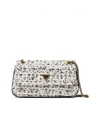 Guess Torebka Giullly (TC) HWTC87 48210 Biały. Białe torebki klasyczne Guess, z aplikacjami, z materiału, bez dodatków. Za 299.99 zł.