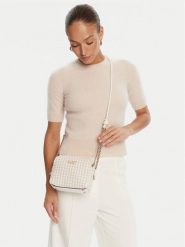 Guess Torebka Mirema HWWG96 31140 Biały. Białe listonoszki Guess, z aplikacjami, ze skóry, bez dodatków. Za 329.99 zł.