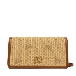 Torebka KARL LAGERFELD. Brązowe listonoszki KARL LAGERFELD, bez wzorów, bez dodatków. Za 999.99 zł.