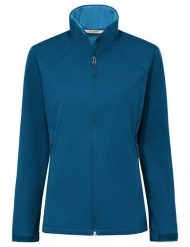 Kurtki Damska kurtka softshellowa Everhike. Niebieskie kurtki przejściowe sportowe Vaude, s, bez wzorów, z materiału, bez kaptura, trekkingowe. Za 469.00 zł.